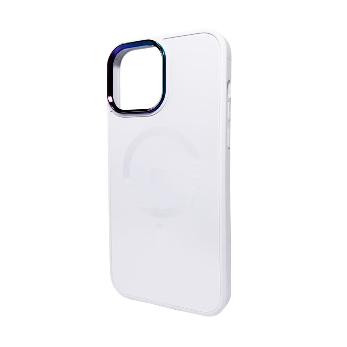 Защитный чехол-накладка AG Glass Sapphire MagSafe Logo iPhone 15 Pro White (AGSappiP15PWhite)