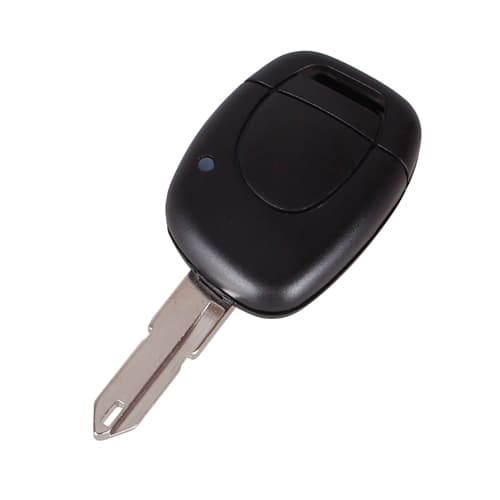 Заготовка корпус для ключа зажигания автомобиля под чип 1 кнопка для Renault Opel NE73 Black (510084)