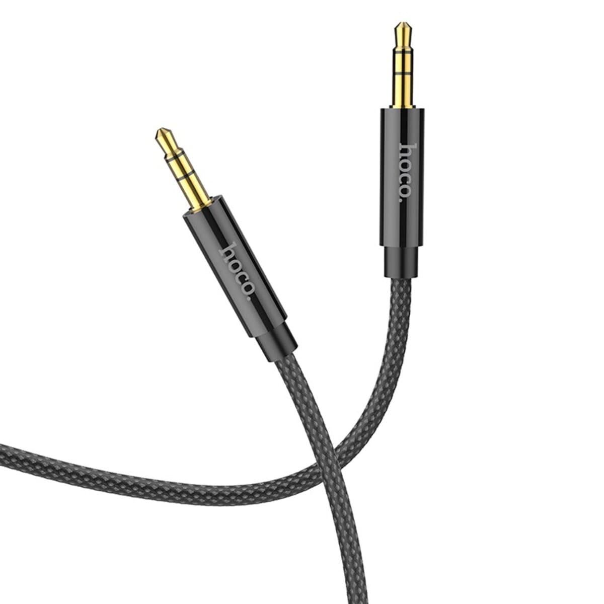 Аудио кабель HOCO UPA19 AUX 3.5mm to AUX 3.5mm audio cable 1m Black