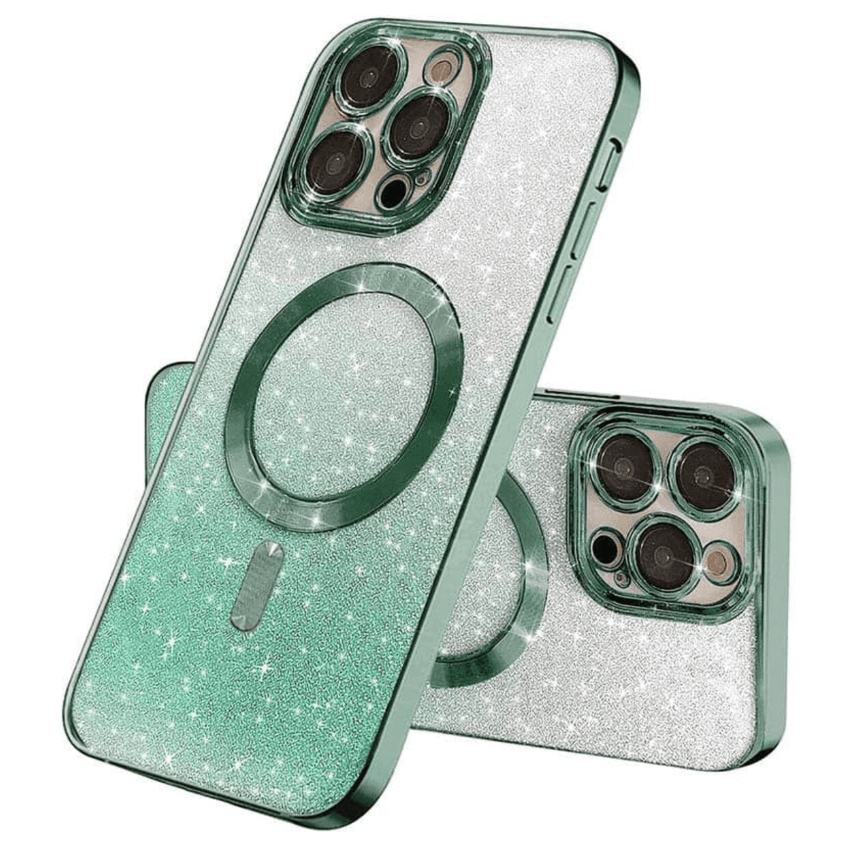 Защитный чехол-накладка Cosmic CD Shiny Magnetic для iPhone 15 Pro Max Green (CDSHIiP15PMGreen)