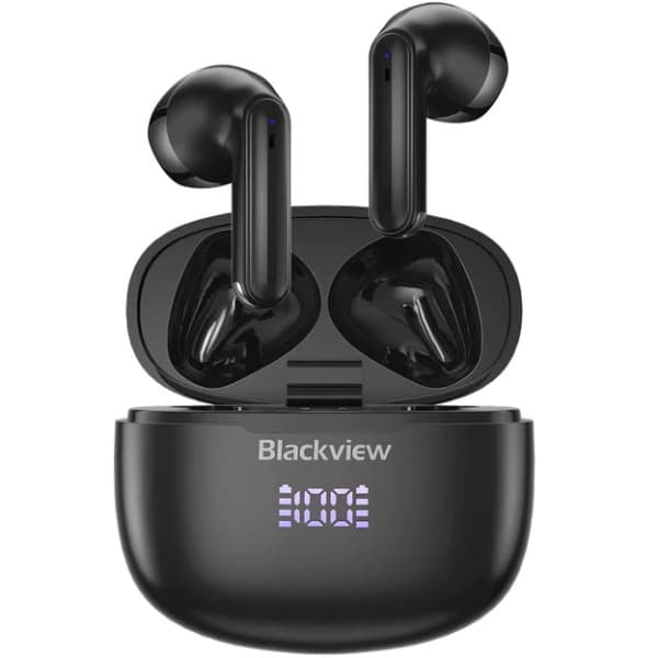 Безпровідні навушники з мікрофоном Blackview TWS AirBuds 7 IPX7 Bluetooth Black