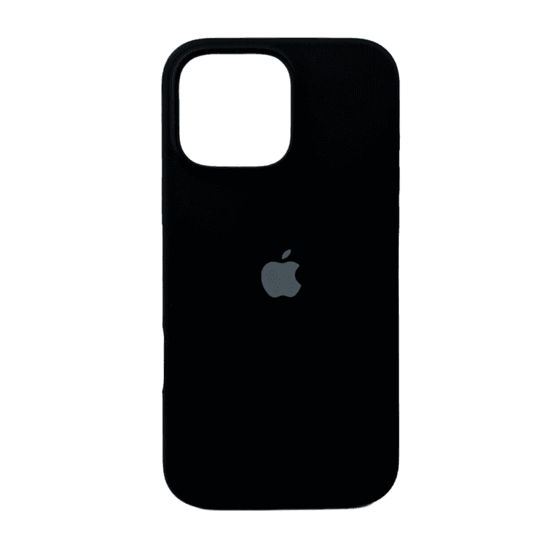 Защитный чехол-накладка Silicone Full Case AA Open Cam для Apple iPhone 16 Pro Max Black (FullOpeAAi16PM-14)