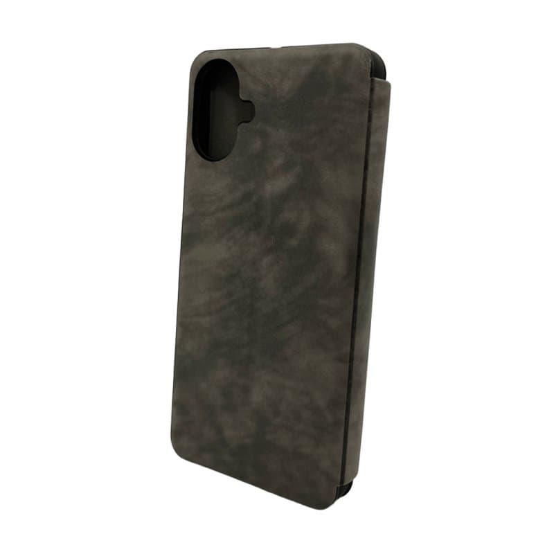 Захисний чохол-книжка Leather Premium для Samsung Galaxy A06 Grey (LPRGaA06Grey)