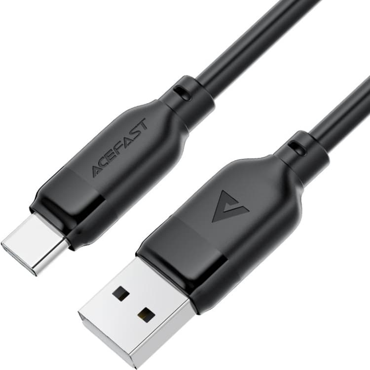 Кабель Acefast C16-04 USB 2.0 AM to Type-C M 1.2 м 60W TPE Black