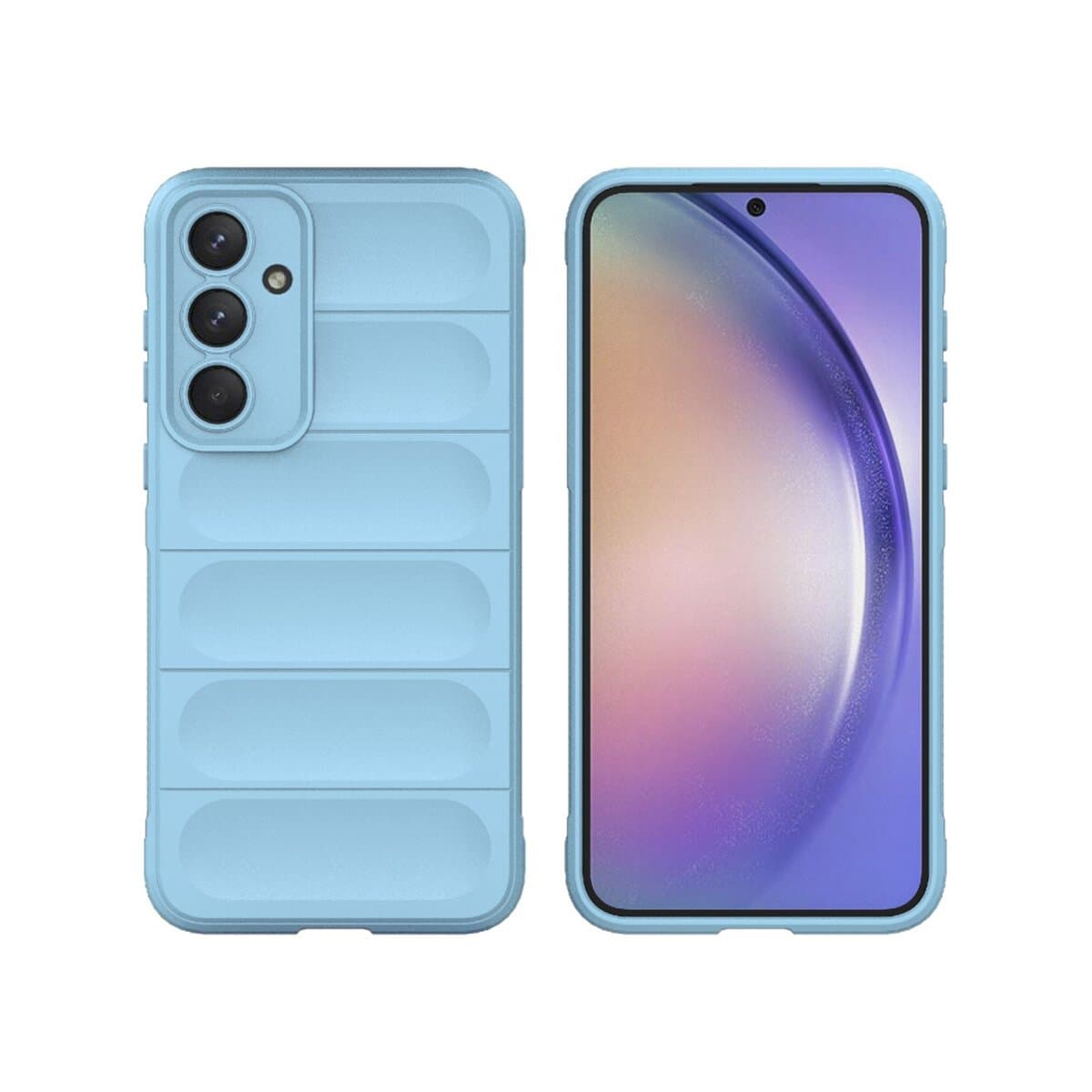 Захисний чохол-накладка Cosmic Magic Shield Samsung Galaxy A35 Light Blue (MagicShSAA35Blue)