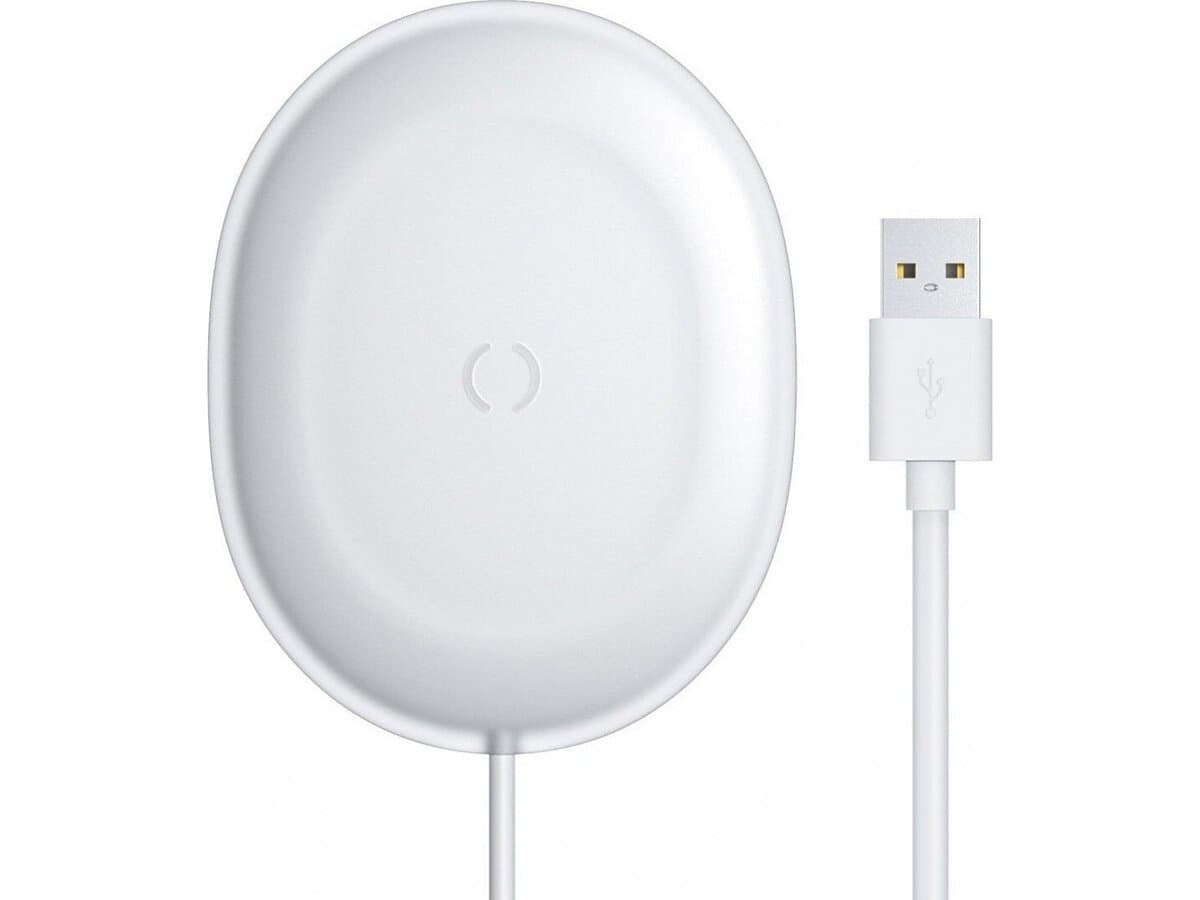 Беспроводное зарядное устройство Baseus Jelly wireless charger 15W 2A White (WXGD-02)