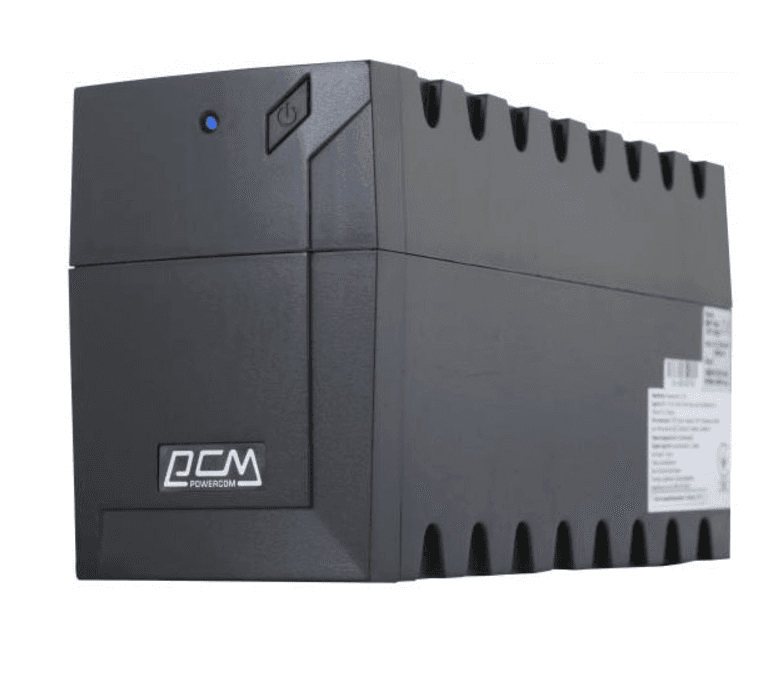 Джерело безперебійного живлення Powercom RPT-800A Schuko 480Вт line-interactive 3xSchuko Black (RPT-800A SCHUKO)