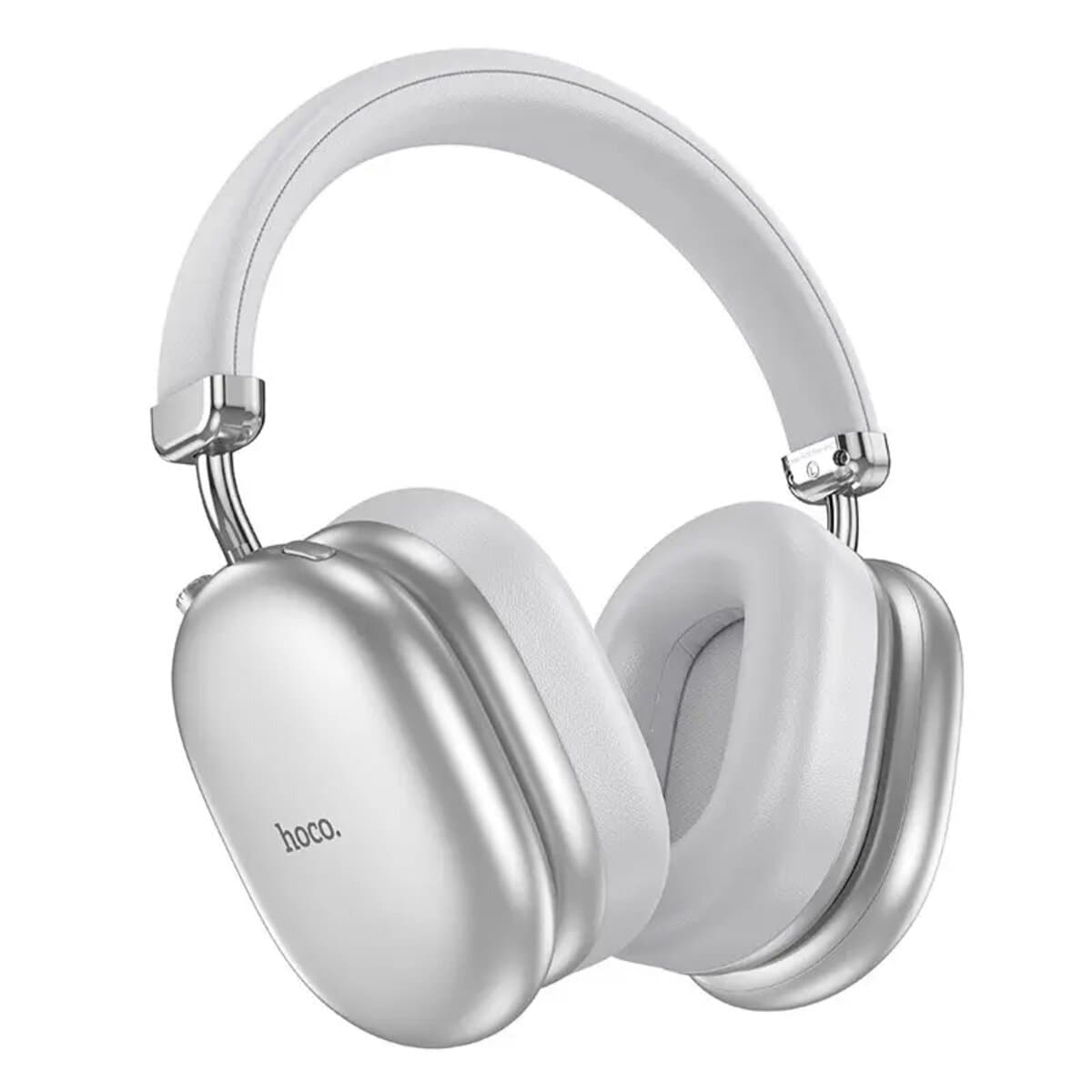 Бездротові навушники HOCO W35 Max Auspicious ANC noise reduction BT5.4 headphones 800mAh Silver