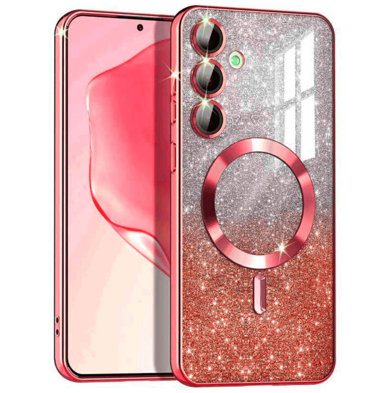 Защитный чехол-накладка Cosmic CD Shiny Magnetic для Samsung Galaxy S24 Red (CDSHIS24Red)