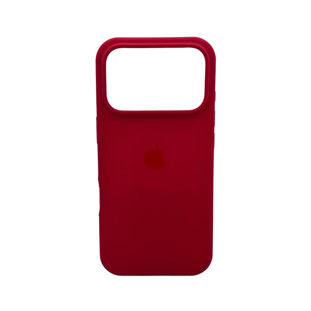 Захисний чохол-накладка Silicone Full Case AA Open Cam для Apple iPhone 17 Pro Max Rose Red (FullOpeAAi17PM-21)