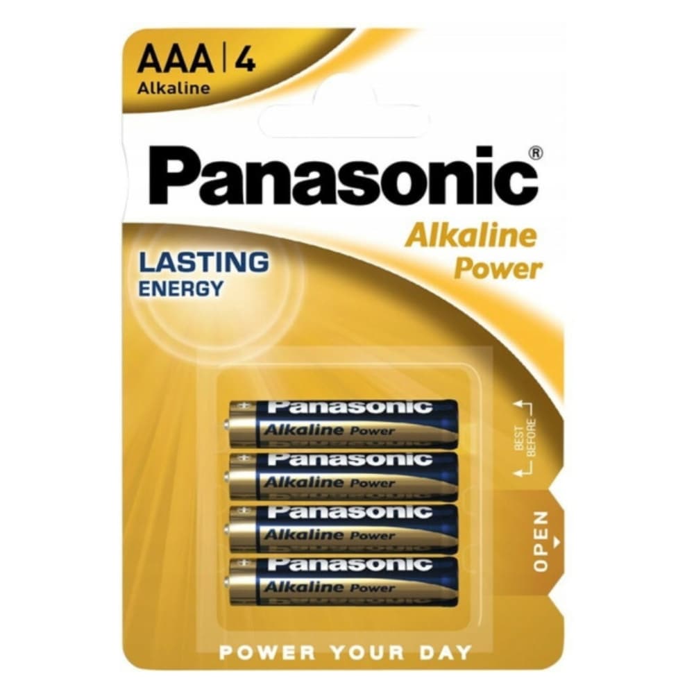 Батарейка Panasonic LR03/AAA Alkaline 1.5V 4шт
