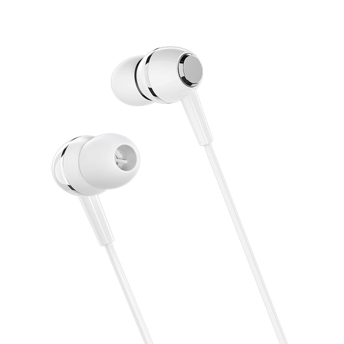Проводные наушники BOROFONE BM36 Acura Universal earphones with mic 3.5мм 1.2м White (BM36W)