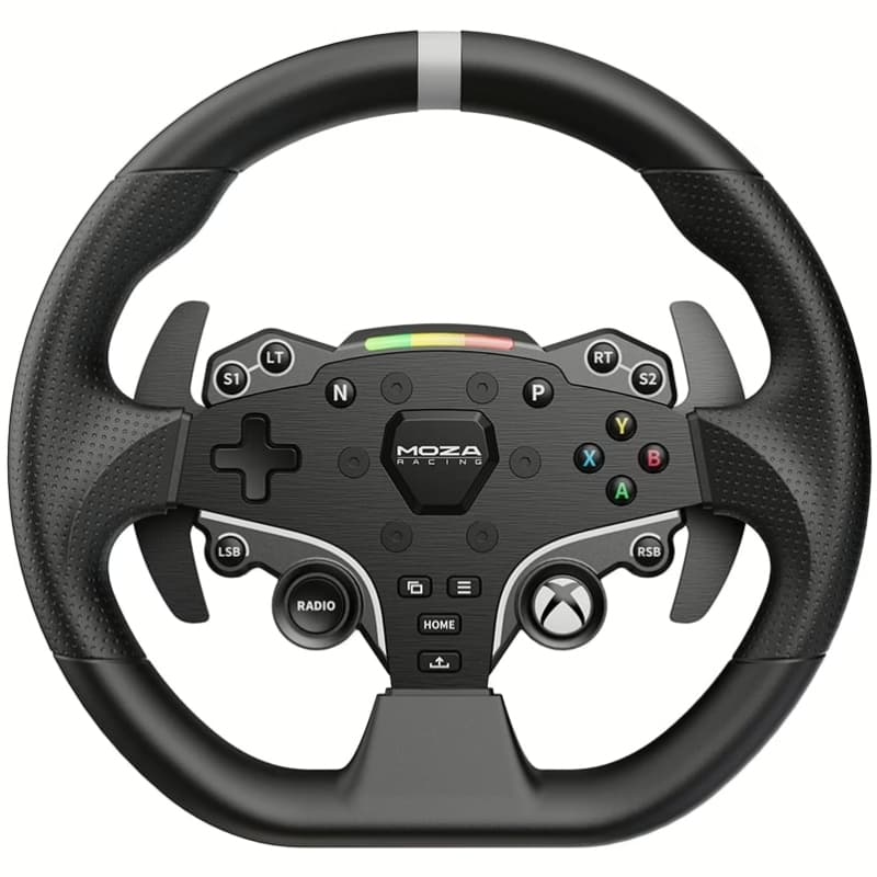 Ігрове кермо MOZA Racing ESX Steering для XBOX/PC 28см 22кн RGB Black (RS052_Moza)