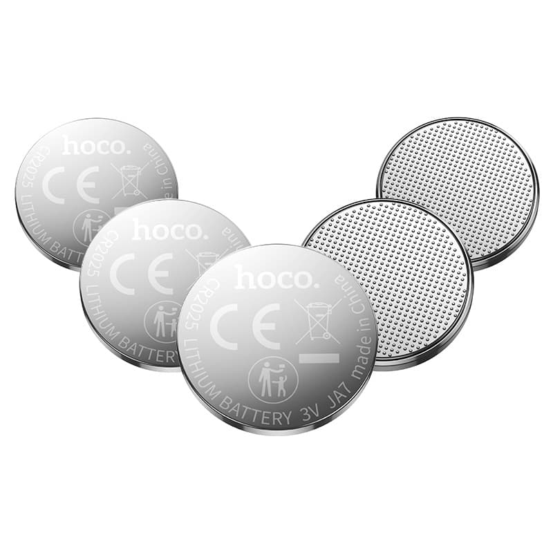Батарейка таблетка HOCO JA7 Button battery CR2025 3V 5шт