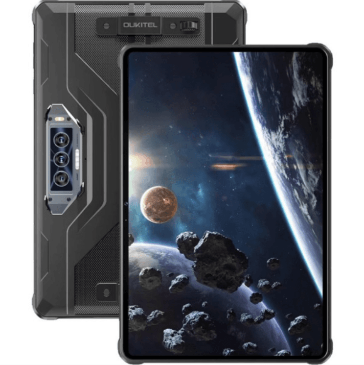 Захищений планшет Oukitel RT8 11» FHD+ 6GB 256GB G99 20000mAh 48+32Мп IP69K LTE Black