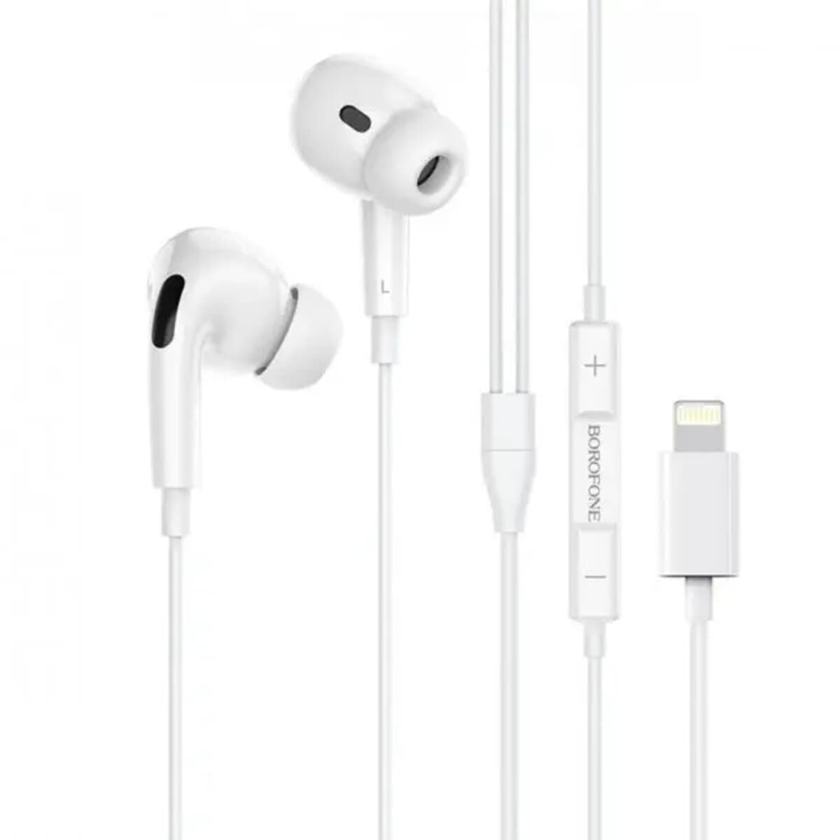 Проводные наушники HOCO M1 Pro Original series earphones Lightning 1.2м White