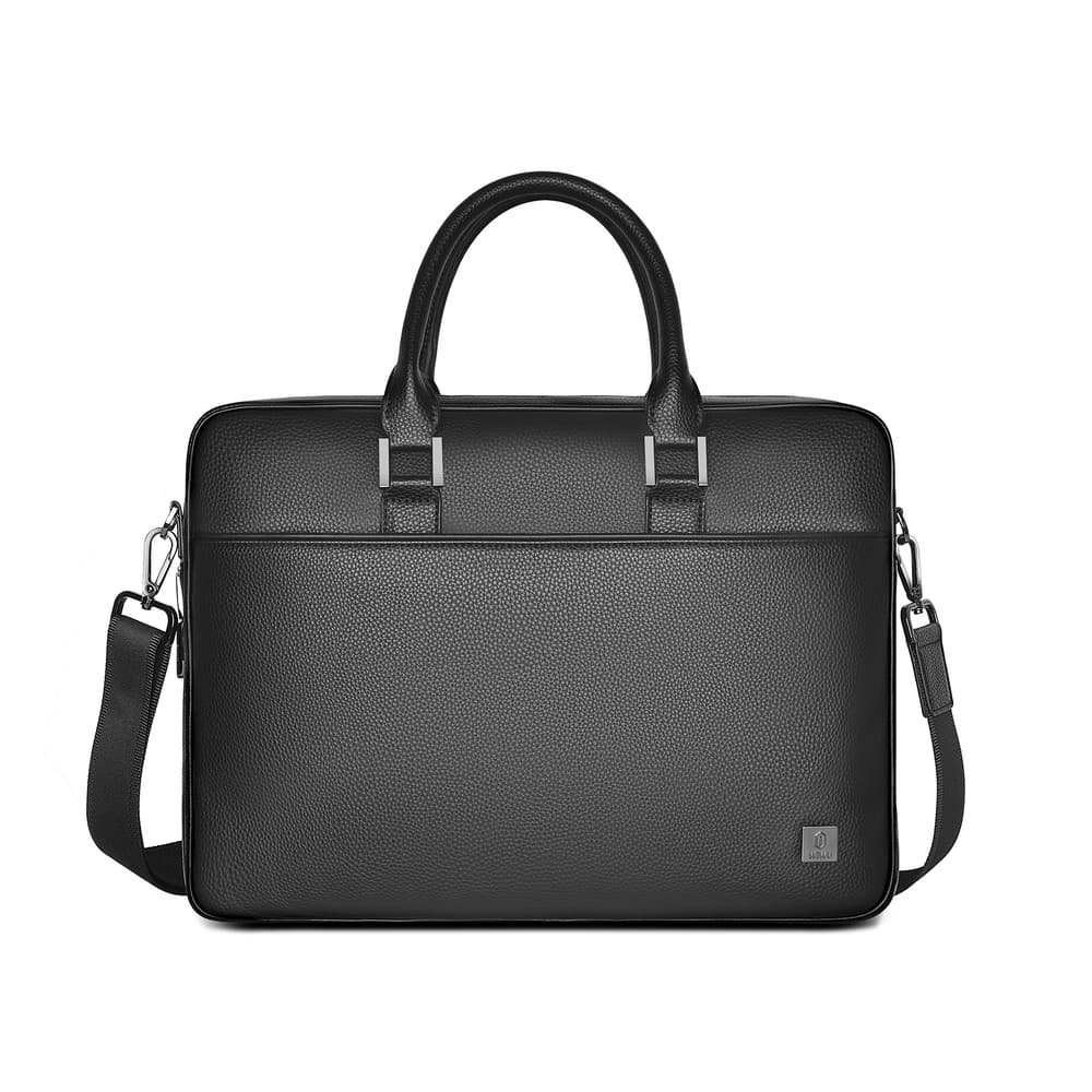 Сумка для ноутбука із замком на відбитки пальців WIWU Master Fingerprint Lock Brief Case 16'' Black
