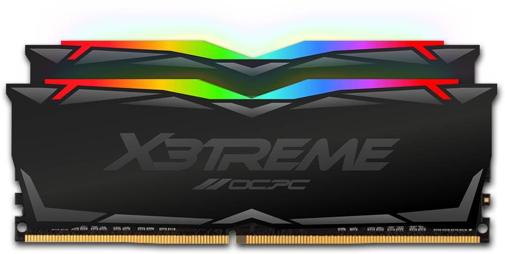 Оперативна пам'ять OCPC X3 RGB Black Kit DDR4 64Gb 3600MHz 2*32Gb (MMX3A2K64GD436C18)