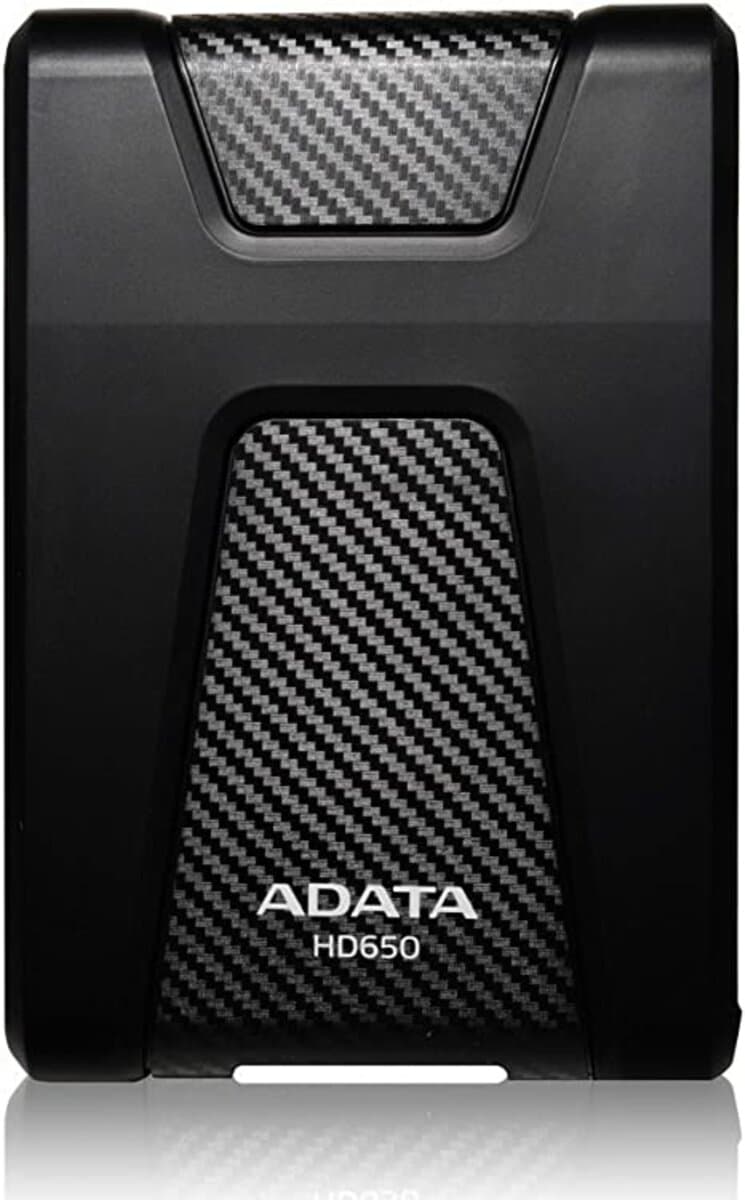 Зовнішній жорсткий диск PHD A-DATA HD650 1TB External 2.5'' USB 3.1 DashDrive Durable Black (AHD650-1TU31-CBK)