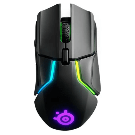 Бездротова ігрова мишка SteelSeries Rival 650 Wireless RGB 12000dpi 7кн Dual Sensor Black (62456)