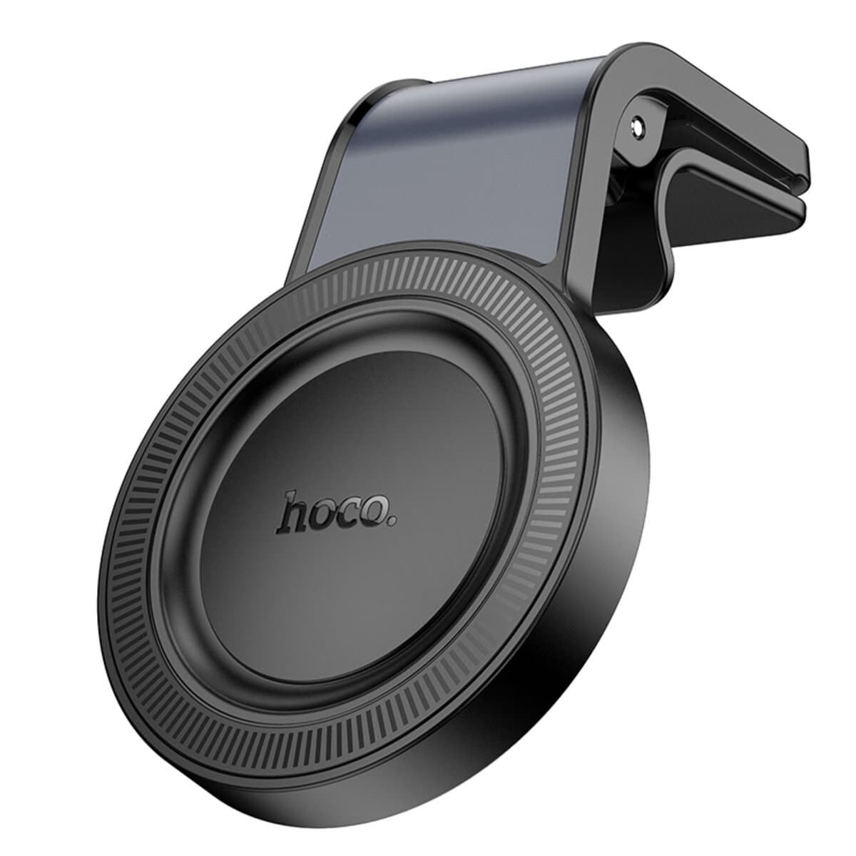 Тримач для телефону автотримач HOCO H59 Show ring magnetic car holder air outlet Black