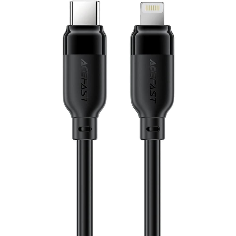 Кабель Acefast C16-05 USB 2.0 Type-C M to Lightning M 2м TPU Black
