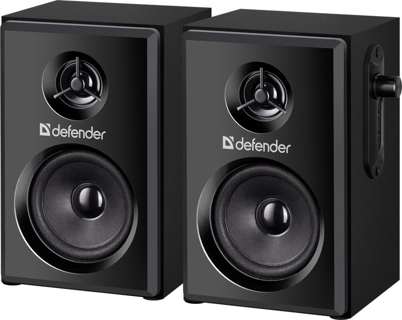 Комп'ютерні колонки 2.0 Defender SPK-270 10Вт пластик USB Black (65270)