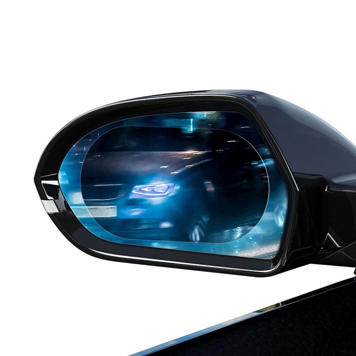 Водоотталкивающая пленка для зеркал авто Baseus 0.15mm Rainproof Film for Car Rear-View Mirror Oval 2 шт/pack 135*95mm (SGFY-C02)