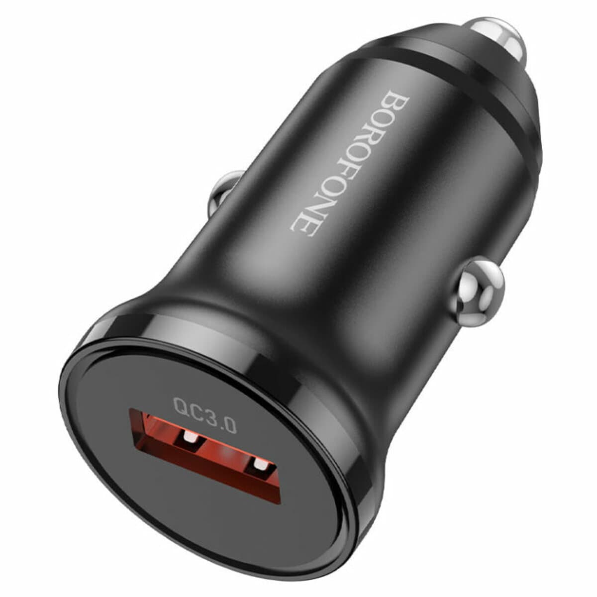 Автомобильное зарядное устройство BOROFONE BZ18 single USB port QC3.0 car charger 18W 3A Black (BZ18B)