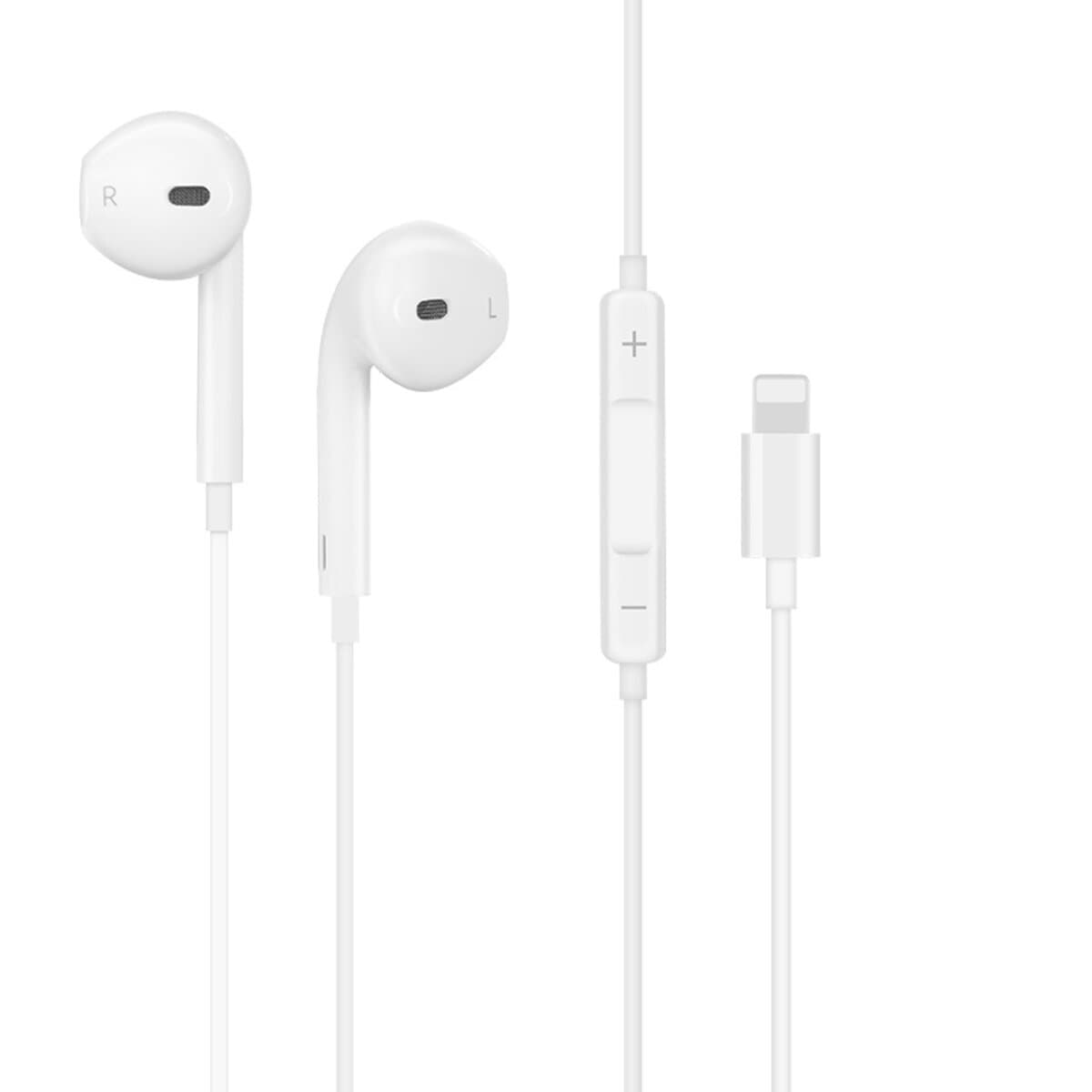 Проводные наушники HOCO L7 Plus Original series wireless earphones 3.5мм 1.2м White