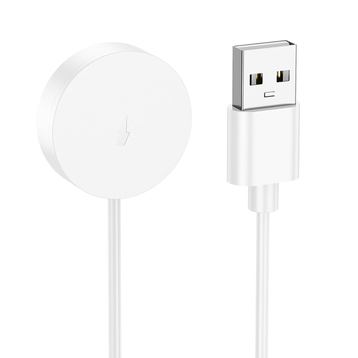 Зарядное устройство для смарт-часов BOROFONE BD14 Ultra Smart sports watch charging cable 0.3м White