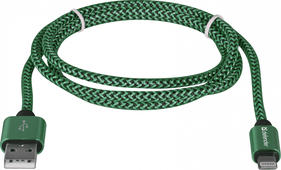 Кабель Defender 08-03T PRO USB AM-micro BM 1м Green (87804)