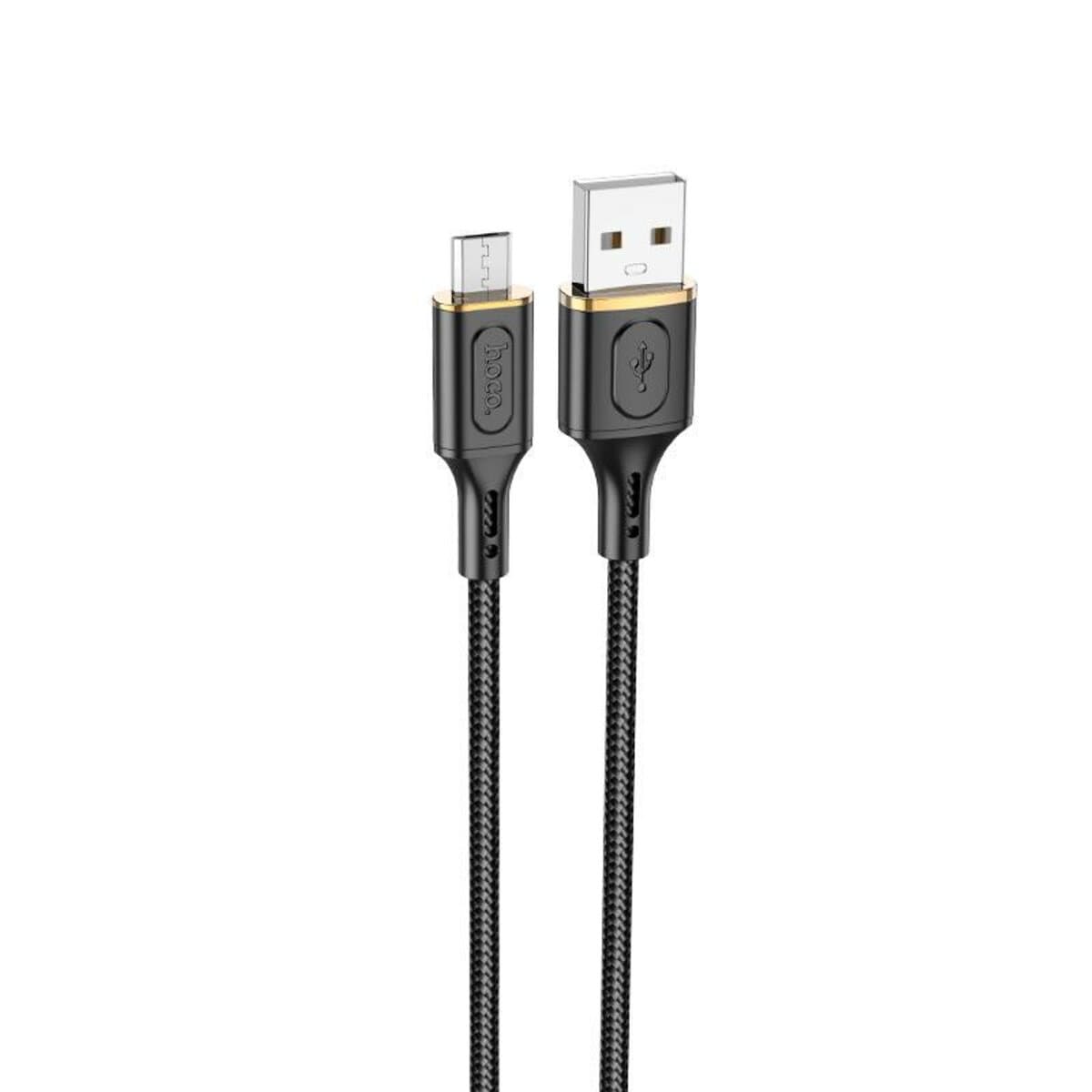Кабель HOCO X95 Goldentop USB to Micro-USB charging data cable 1m 2.4A Black