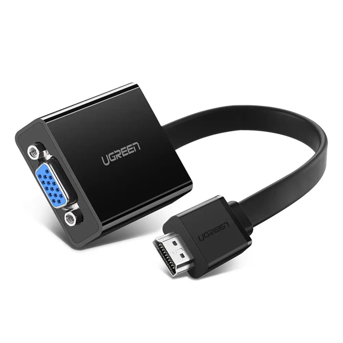 Переходник адаптер UGREEN MM103 HDMI to VGA Converter 25см Black (UGR-40248)
