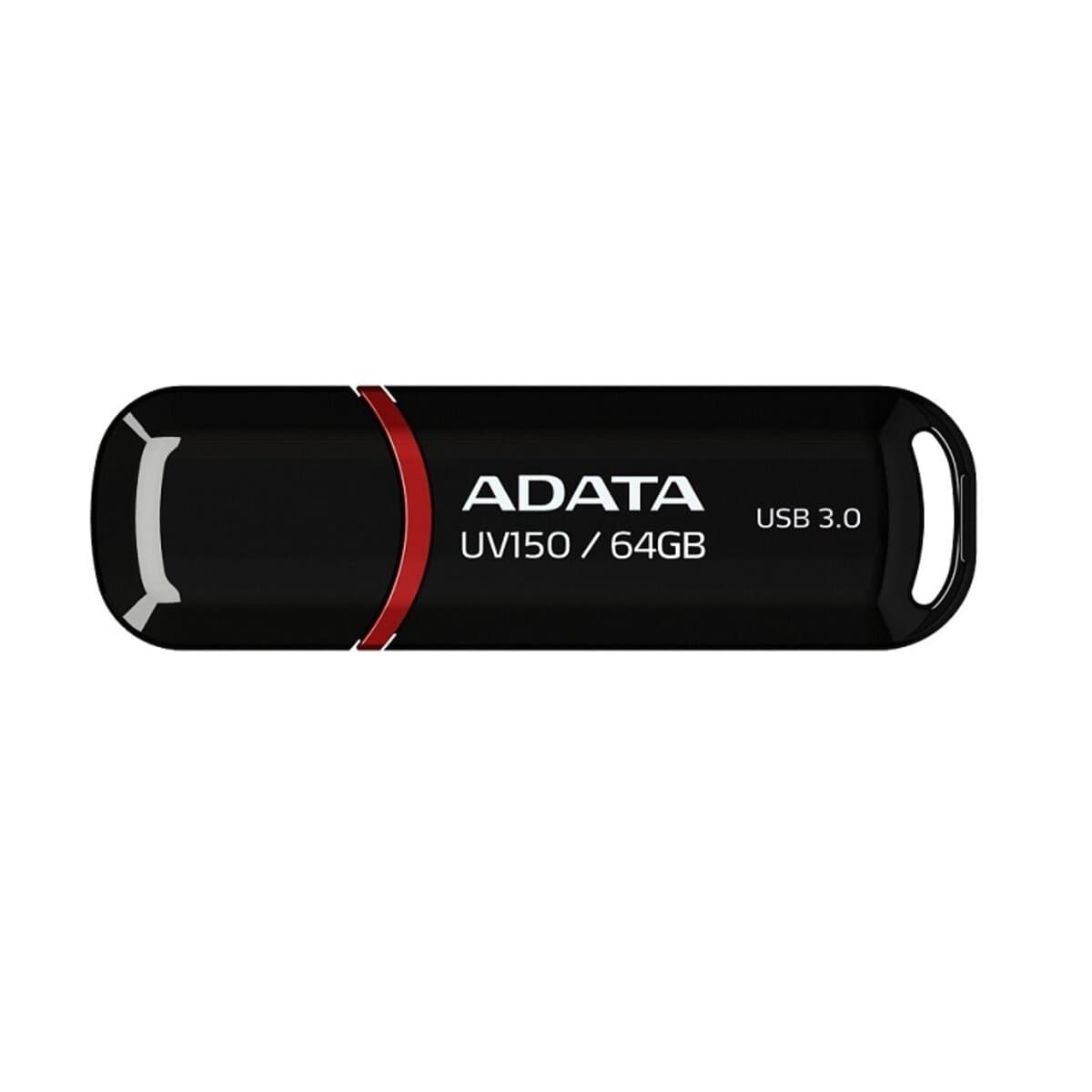 Флеш память флешка Flash A-DATA AUV 150 64Gb USB 3.2 Black (AUV150-64G-RBK)