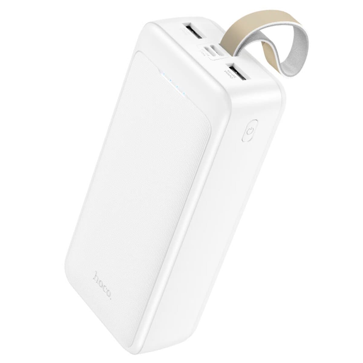 Powerbank павербанк УМБ HOCO J111B Smart charge 30000mAh Li-pol White