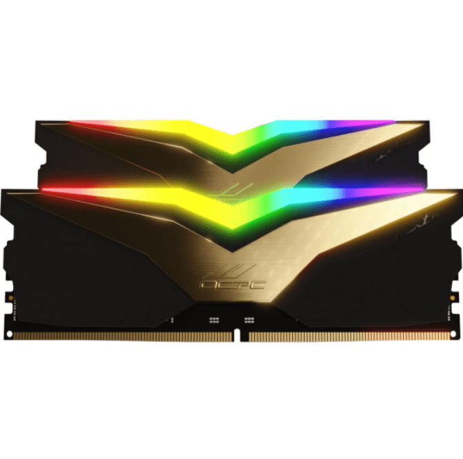 Оперативна пам'ять OCPC PISTA RGB C40 Black Label DDR5 32Gb 7200MHz 2x16Gb Retail Kit (MMPT2K32GD572C40BL)