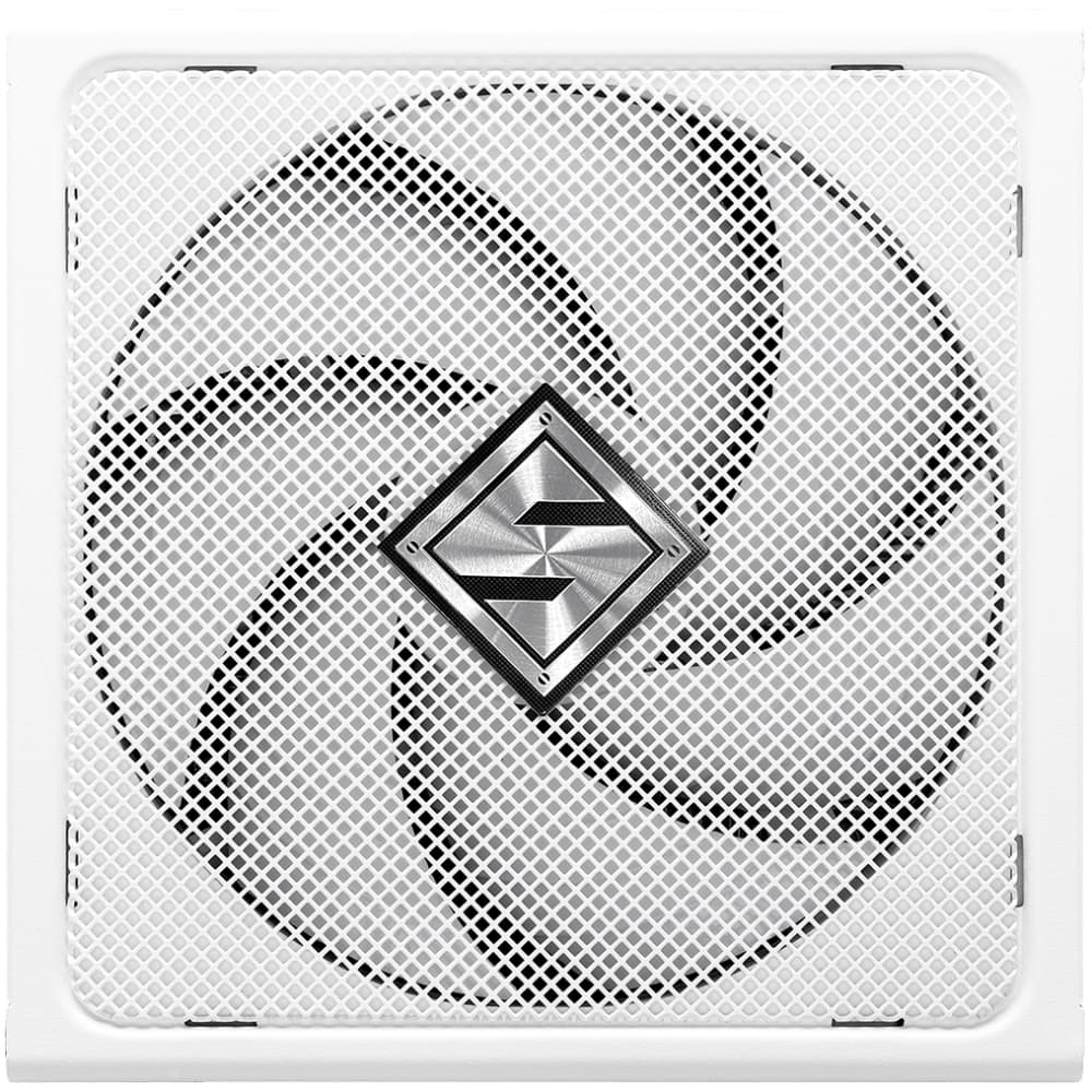 Блок живлення для комп'ютера ASRock SteelLegend White SL-1000GW 1000W ATX 3.1 135mm 80+ Gold Fully Modular Retail (SL-1000GW)