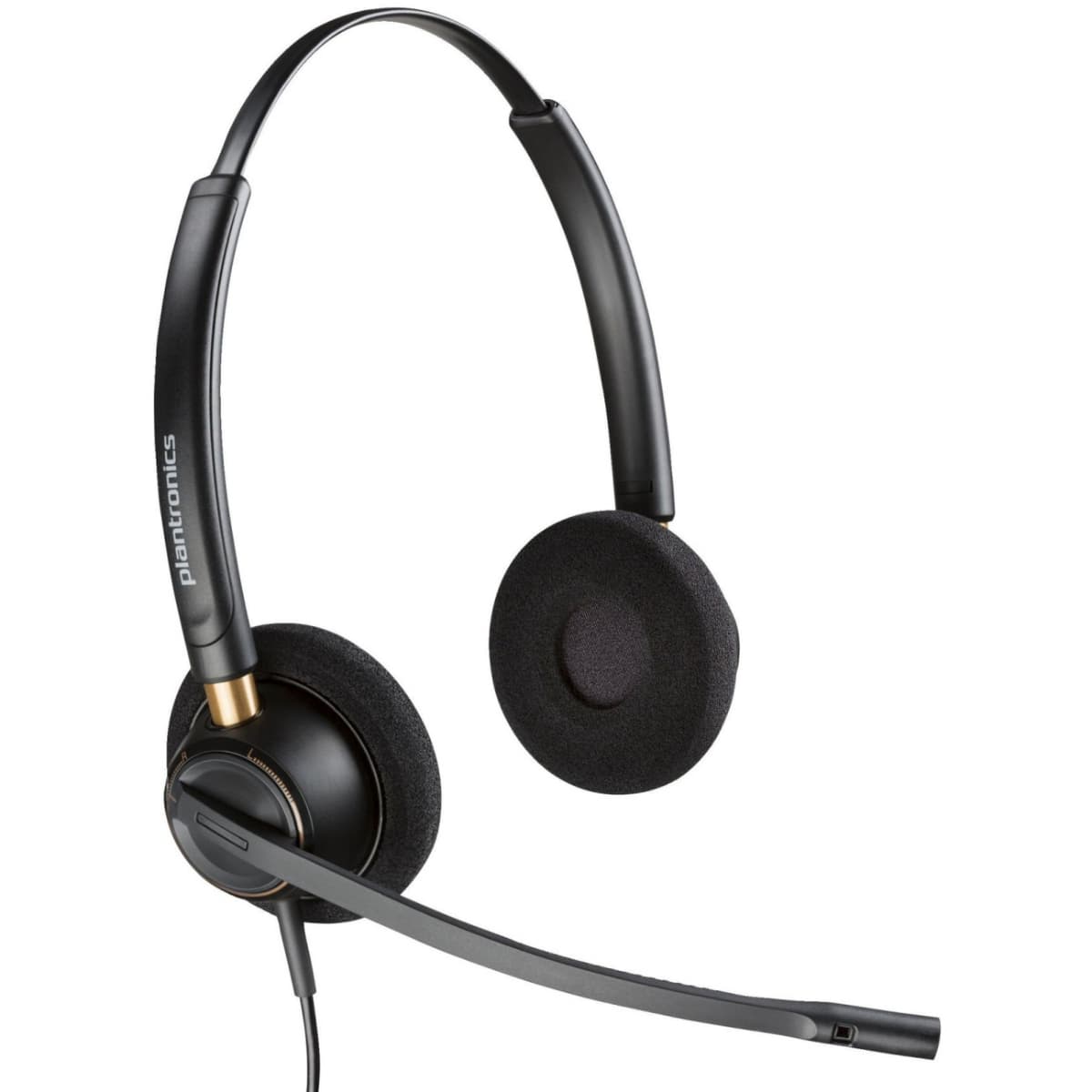 Провідна гарнітура Poly EncorePro 520 Quick Disconnect (QD) Stereo Black (783P7AA)