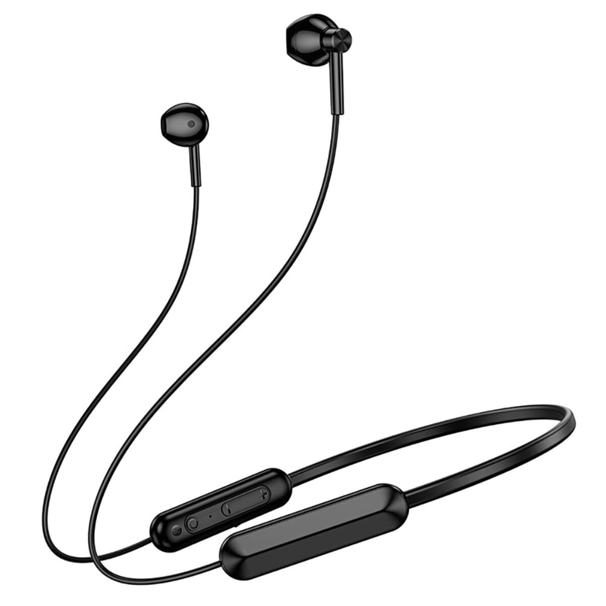 Беспроводные наушники BOROFONE BE70 Light neck-hanging BT5.4 earphones obsidian 130 mAh Black