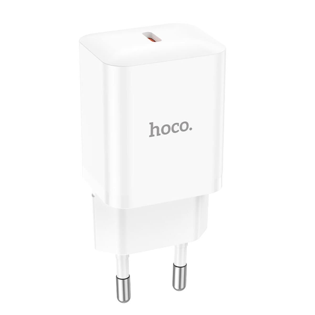 Зарядний пристрій HOCO N27 Innovative single port PD20W charger 1xType-C White