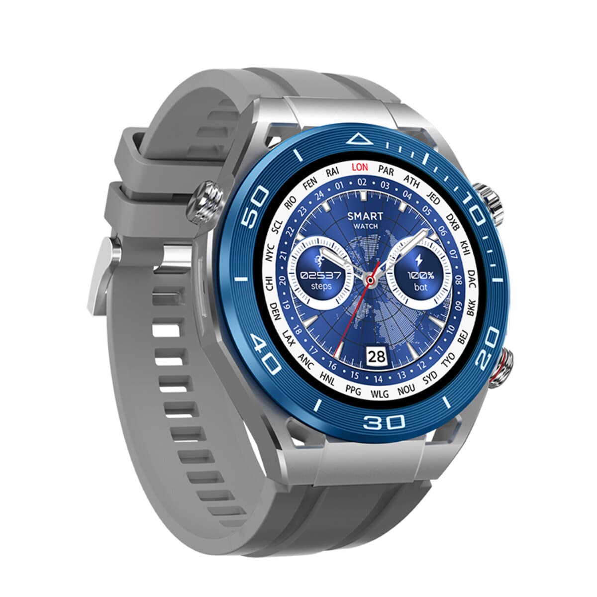 Смарт-часы HOCO Y16 Smart sports watch call version 260mAh IP68 BT5.1 Silver