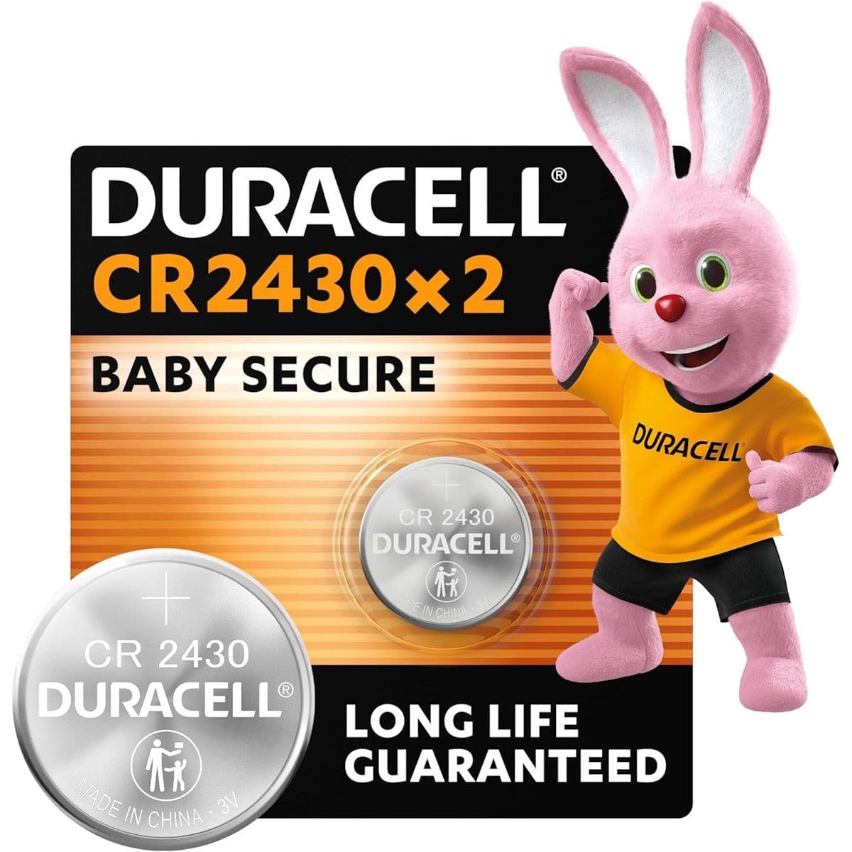 Батарейка Duracell CR2430 3V литиевая 2шт
