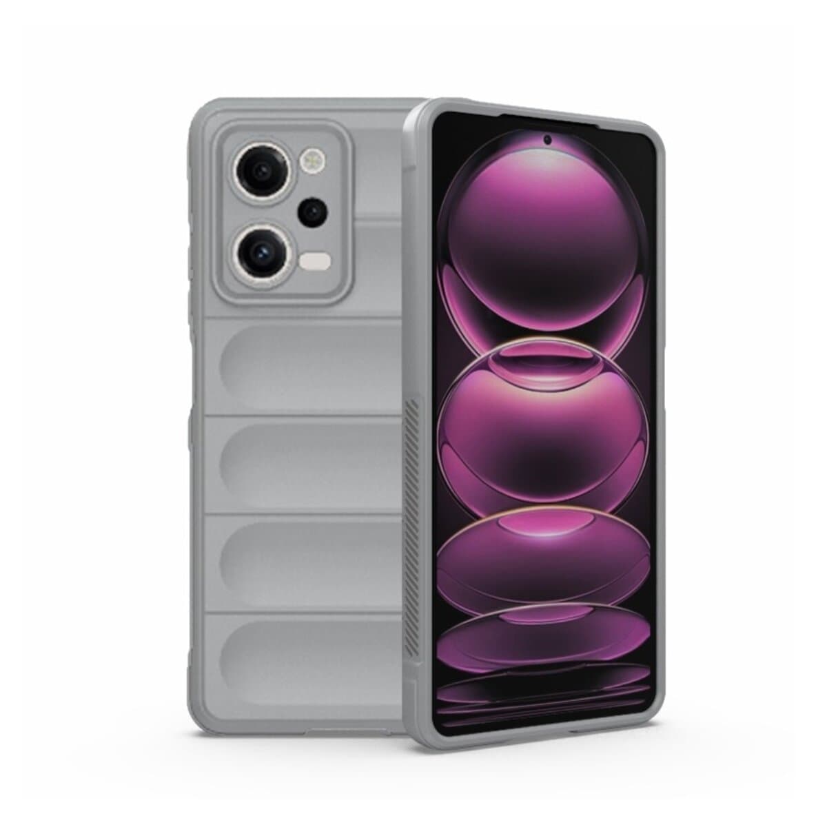 Защитный чехол-накладка Cosmic Magic Shield для Xiaomi Redmi Note 12 Pro 5G Grey Smoke (MagicShXRN12P5GGrey)