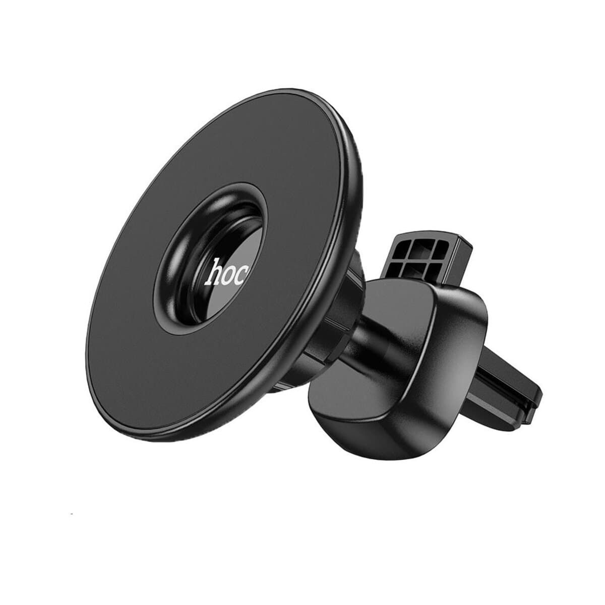 Автомобильный держатель автодержатель HOCO CA112 Excelle air outlet ring magnetic car holder Black