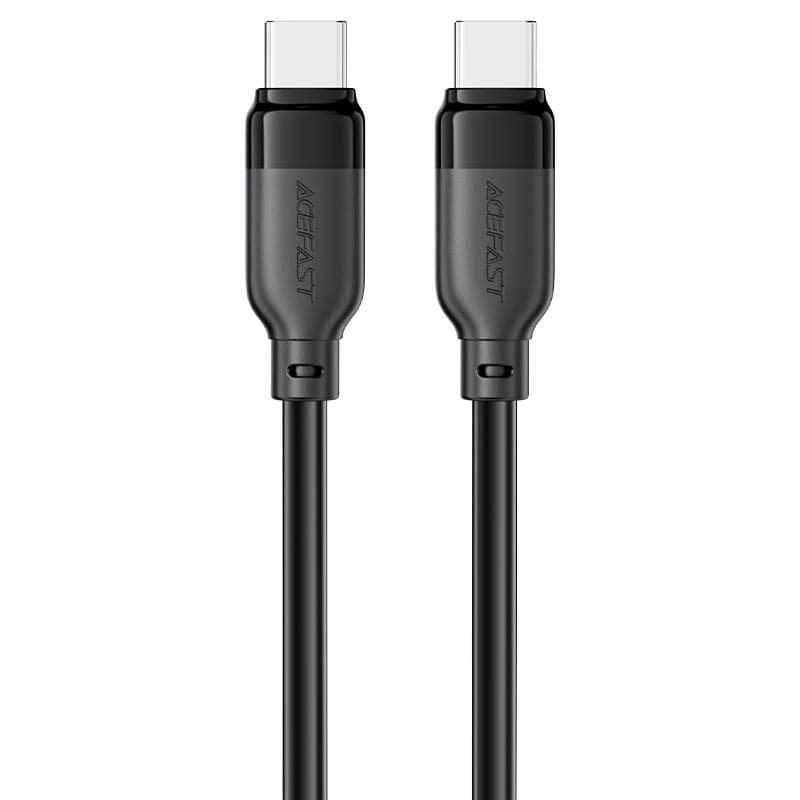 Кабель ACEFAST C16-03 Type-C to Type-C 60W 1.2m TPE TPU connectors Black