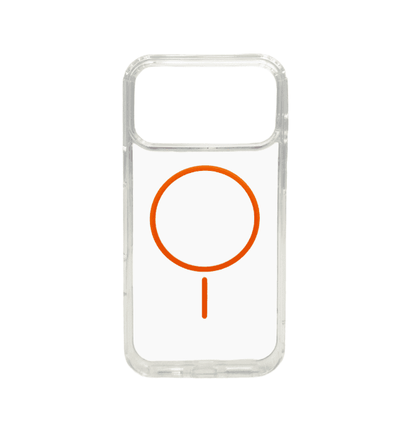 Захисний чохол-накладка Cosmic Acrylic Thin Magnetic для Apple iPhone 17 Pro Orange (AcColMagi17pOrange)
