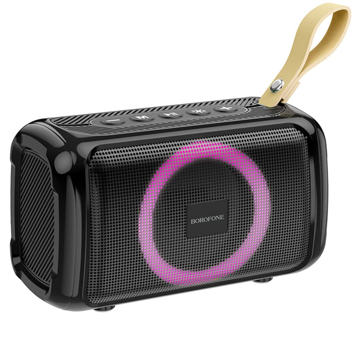 Беспроводная портативная колонка BOROFONE BR17 Cool sports wireless speaker BT5.1 1200mAh Black (BR17B)