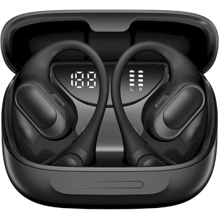 Бездротові навушники Blackview AirBuds 200 TWS BT5.4 500mAh Black (AirBuds 200 black)