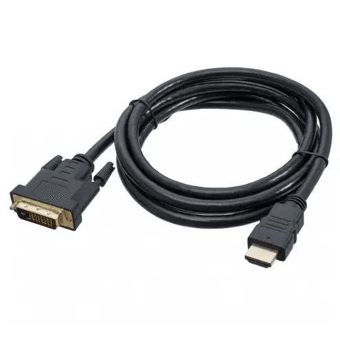 Кабель DVI-D (24+1) to HDMI 1.8м позолочений Black (510399)